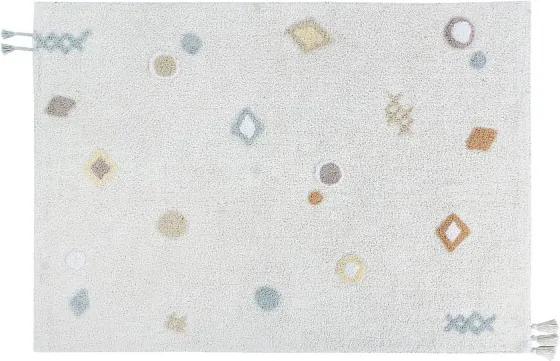 LC Ručne vyrobený koberec NOAH Farba: Biela
