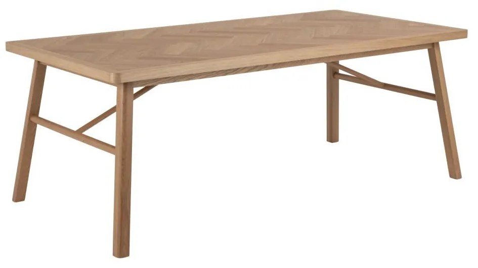 Jedálenský stôl Heritage prírodná 75 × 200 × 100 cm ACTONA