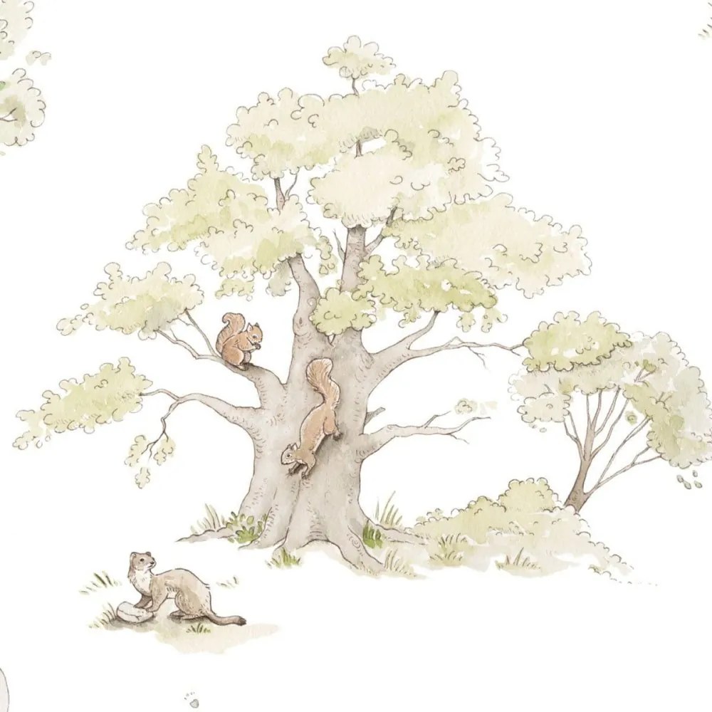 Tapeta rozprávkový les 280x100 cm