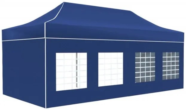 Nožnicový stan POLOPROFI PLUS 3x6 modrý