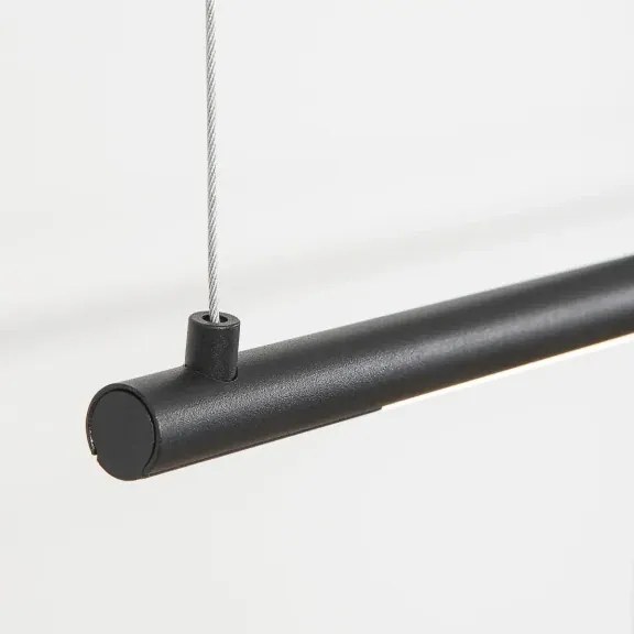 LED luster Elettra 110 čierne