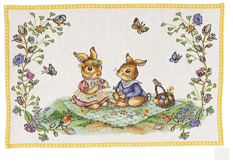 Spring Fantasy Gobelínová prostírka Piknik, 32x48 cm, Villeroy & Boch