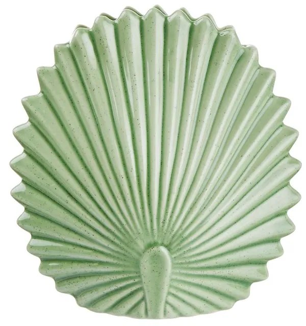 LEAF Váza 16 cm - zelená