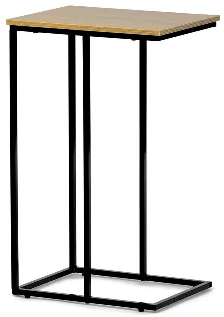 Autronic BONTEC Odkladací stolík 30x40x66cm, mdf, divoký dub, CT-G1040 OAK Farba: Hnedá