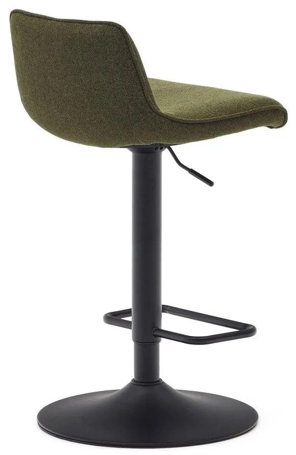Tmavozelené barové stoličky v súprave 2 ks 103 cm Zenda – Kave Home