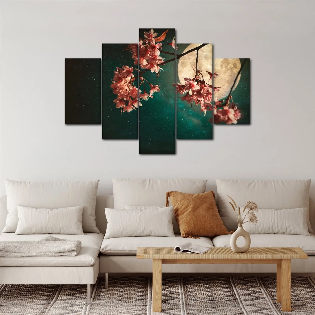 Obraz - Sakura v splne (150x105 cm)
