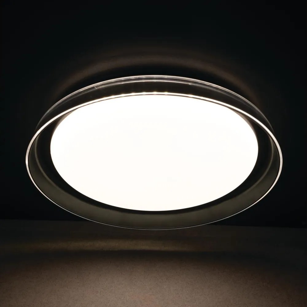 Kanlux 37319 - LED Stropné svietidlo NIFU LED/17,8W/230V pr. 43 cm biela/čierna