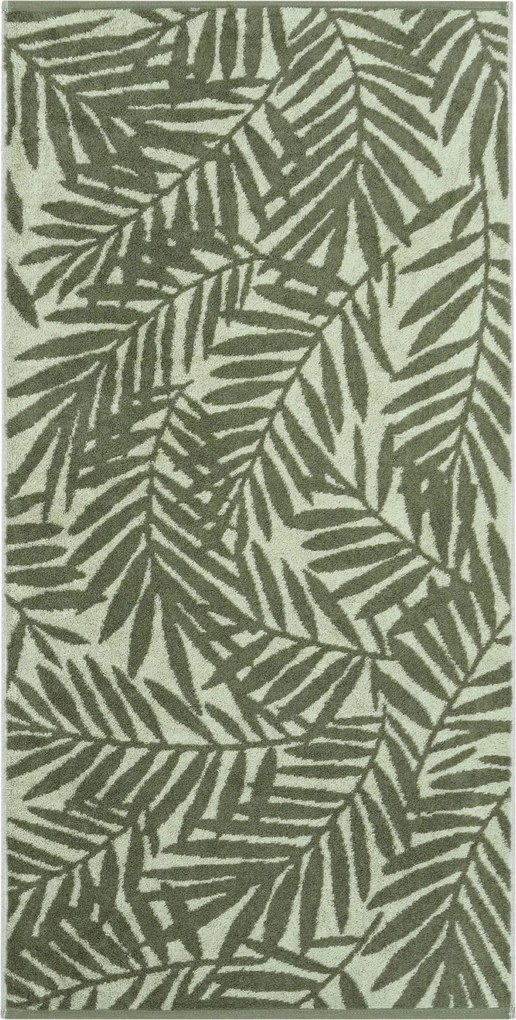 XXXLutz UTERÁK, 70/140 cm, zlatá, lesná zelená, béžovohnedá Cawoe - Kúpeľňový textil - 003367083803