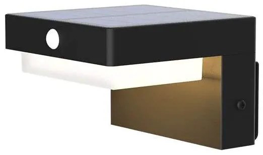 Solight LED solárne nástenné osvetlenie 5W, 400lm, 3000K
