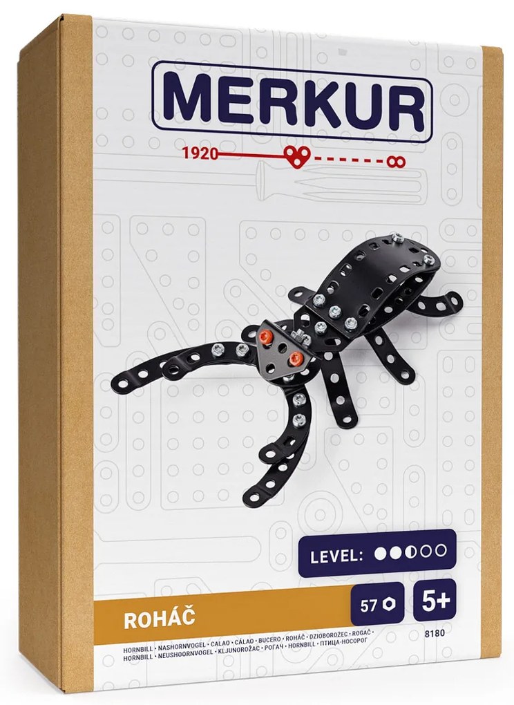 Merkur - Chrobáčiky - Roháč - 57 ks