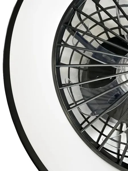 LED Stropné svietidlo s ventilátorom OPAL LED/48W/230V + diaľkové ovládanie