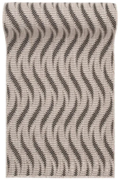 Behúň Floorlux 20586 strieborný / čierny