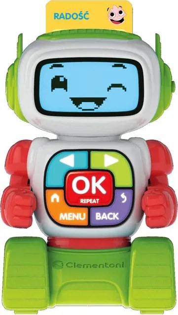 Vzdelávací robot Eddie – poľský jazyk – Učím sa hrou Clementoni 50411