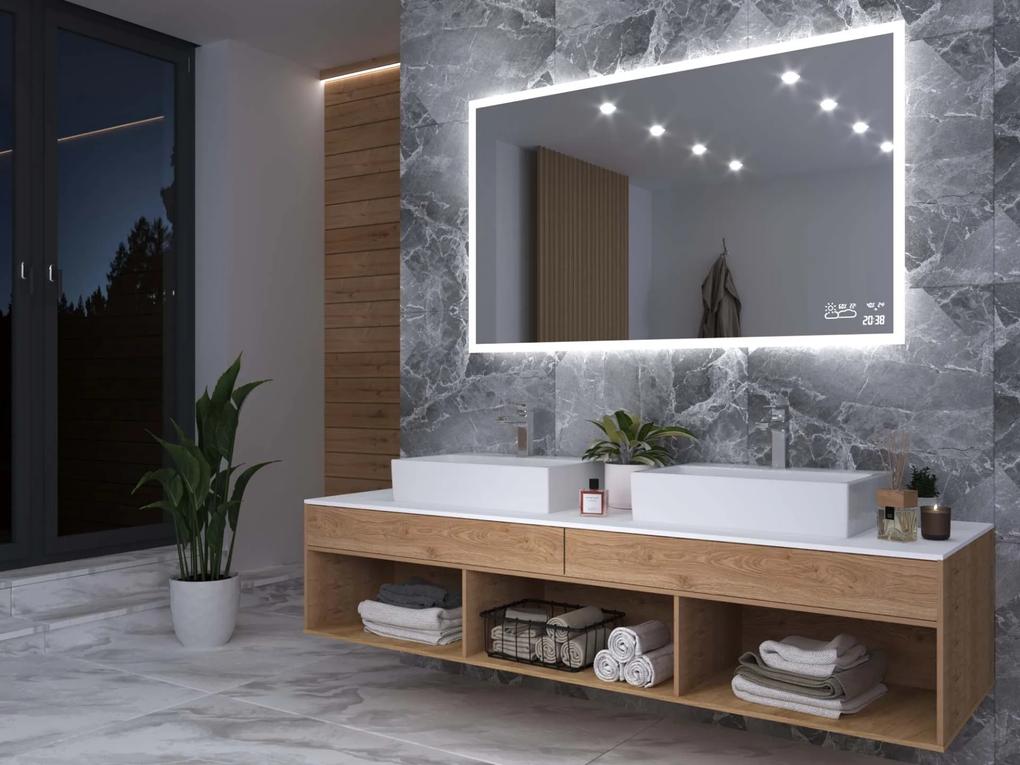 Zrkadlo do kúpeľne s LED osvetlením M1