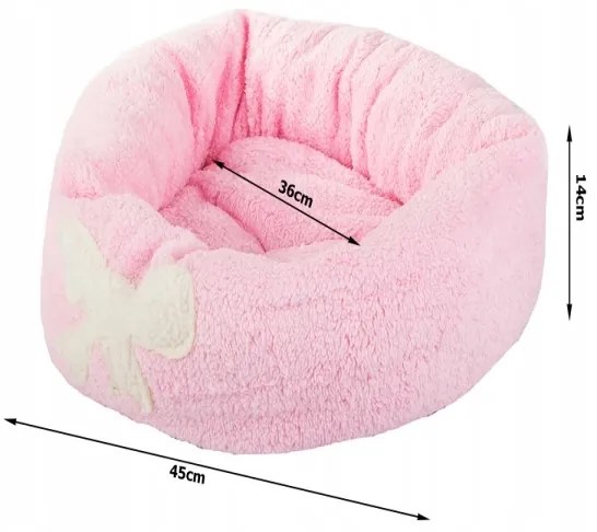 Purlov Pelech pre psa mačku 45cm modrý