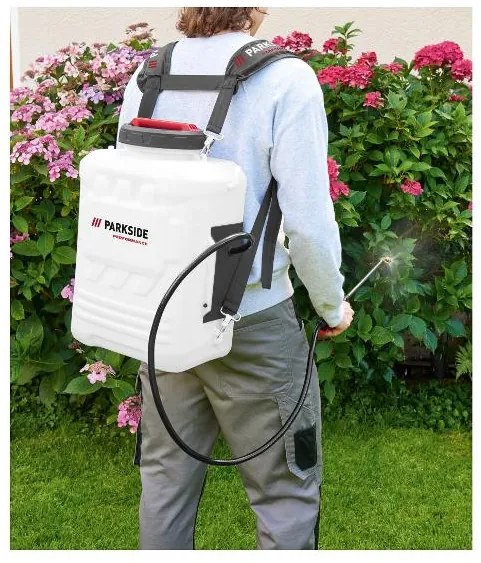 Parkside Performance®  Aku tlakový postrekovač na chrbát 20 V 16L Prdsp 20-Li C2 - bez akumulátora  (100387271)