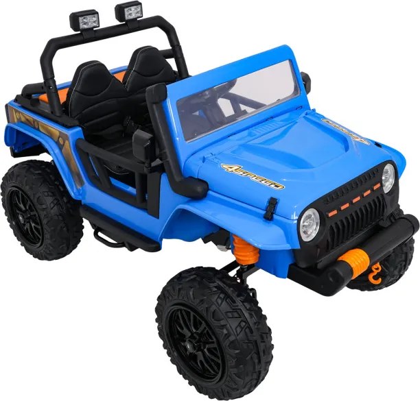 Elektrické autíčko Jeep Monster modré