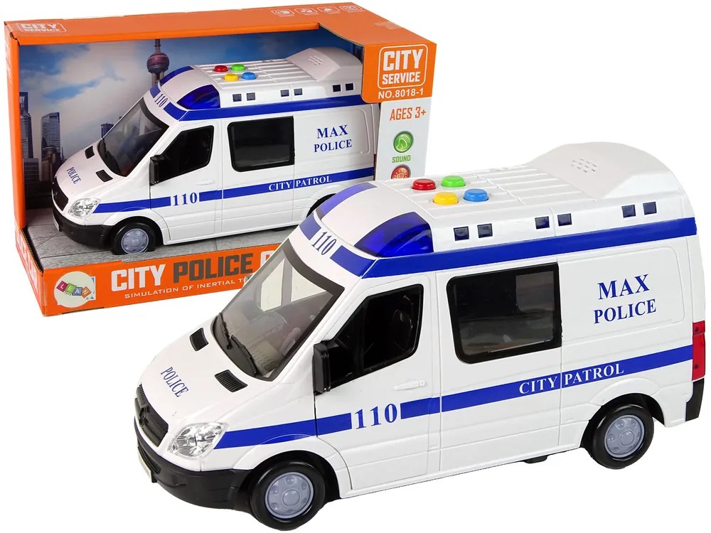 LEAN TOYS Policajné auto