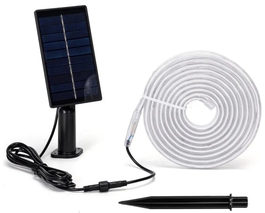 Aigostar - LED RGB stmievateľný solárny LED pás 1,6W/3,2V 5 m IP65 + DO