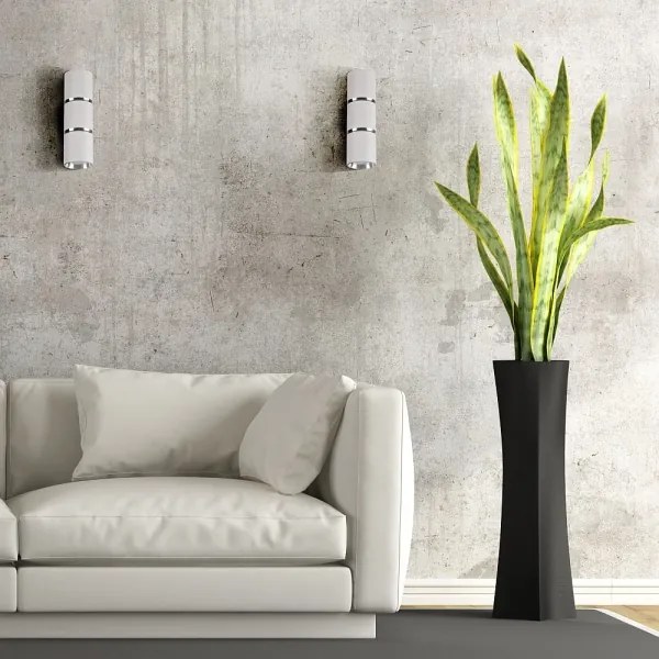 Nástenné svietidlo BAMBOO 2xGU10/10W/230V biela