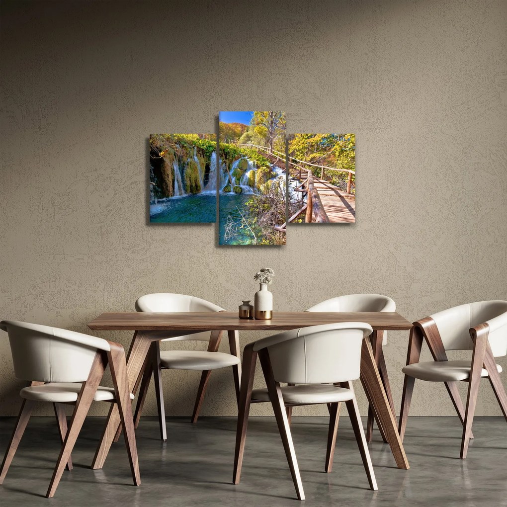 Obraz - Vstup na vodopády (90x60 cm)