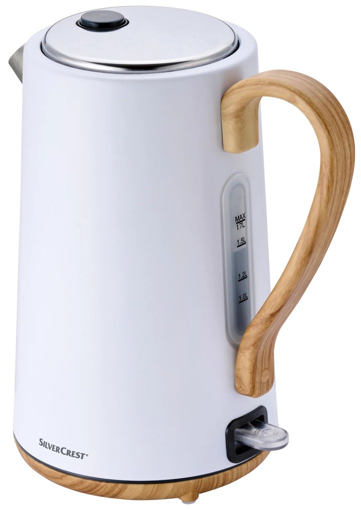 Silvercrest®  Kitchen Tools Rýchlovarná kanvica, 1,7 l (biela)  (100388701)