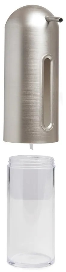 Plastový dávkovač mydla v striebornej farbe 350 ml Penguin – Umbra