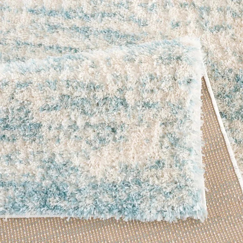 Dekorstudio Shaggy koberec s dlhým vlasom PULPY 524 - modrý Rozmer koberca: 80x300cm