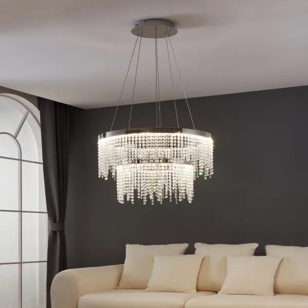 Eglo 39281 - LED Stmievateľný luster na lanku ANTELAO LED/45W/230V