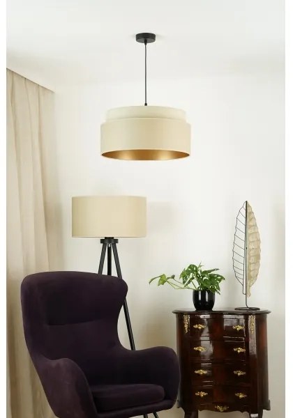 Brilagi - Luster na lanku OREGON VEGE 1xE27/15W/230V pr. 45 cm béžová