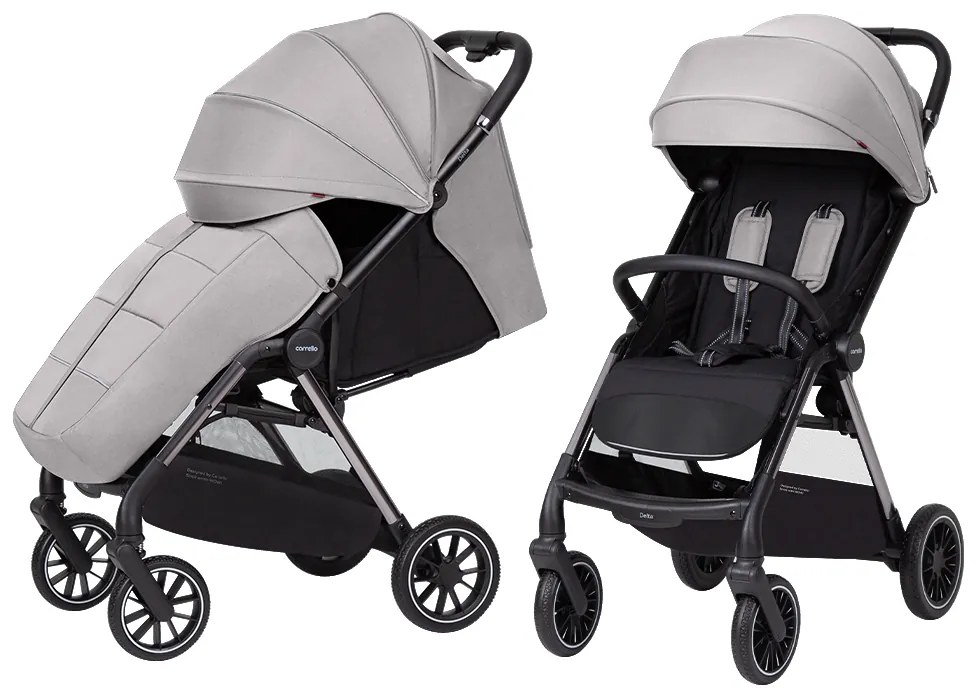 Detský kočík Carrello Delta CRL-5517 2024 Flint Grey