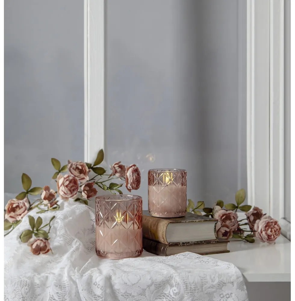 LED sviečka na baterky (výška 10 cm) Flamme Romb – Star Trading