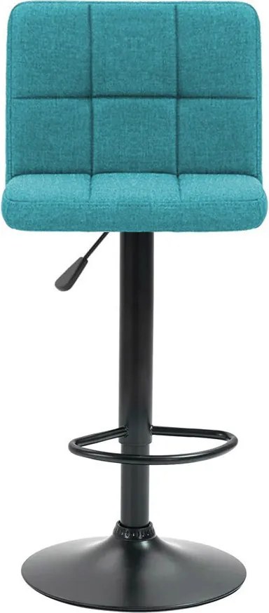 Barové stoličky s látkovým poťahom, 2 ks, rôzne farby- mätové