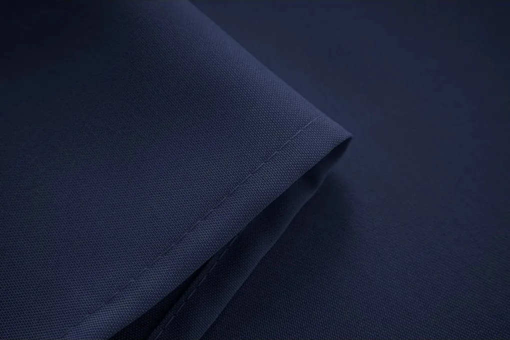 Záves OXFORD LIGHT 140x270 cm, tmavomodrý Zavesenie: Riasiaca páska