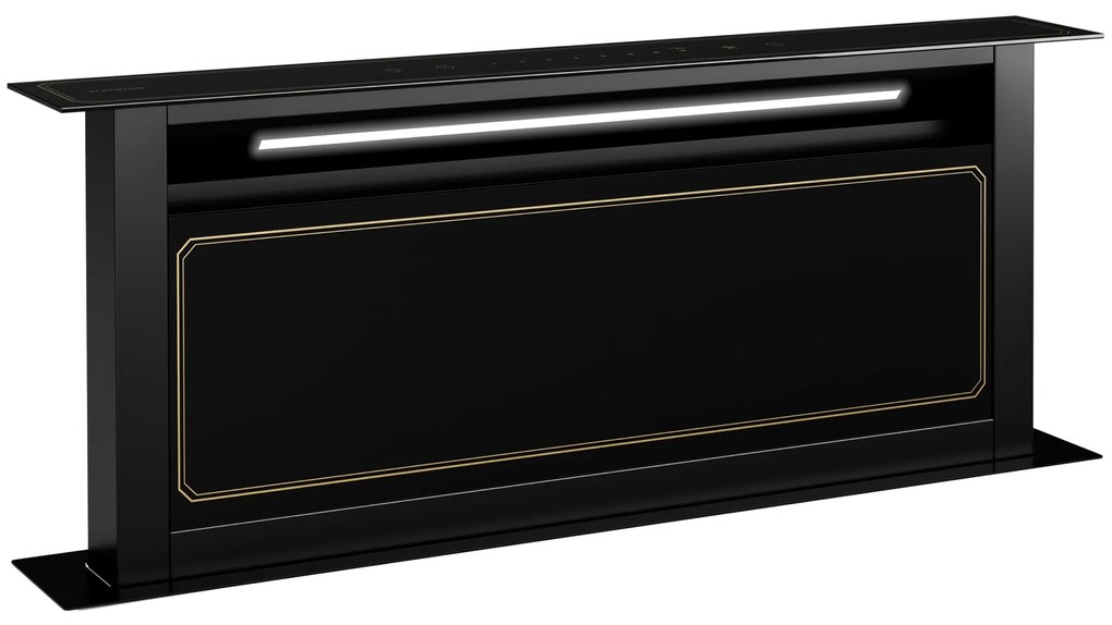 Klarstein Victoria Downdraft digestor | 90 cm | A++ | 3 úrovne | až do 713,8 m³/h | 120 W