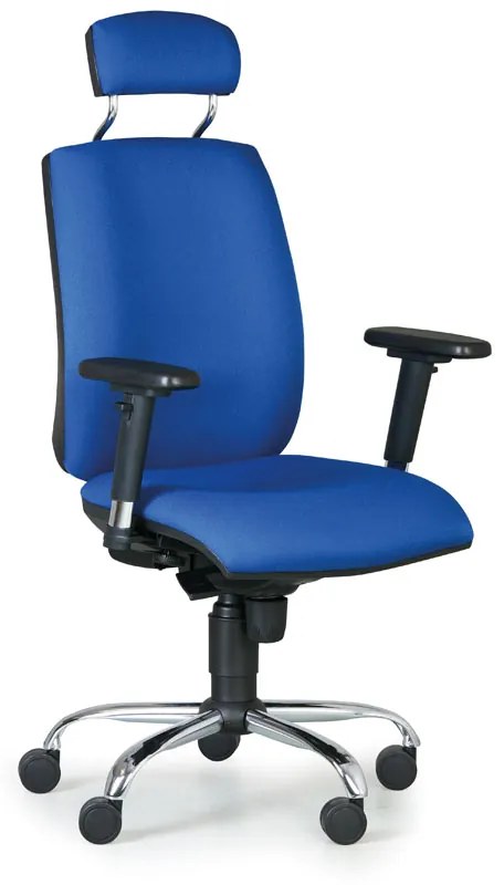 Kancelárska stolička FLEXIBLE, modrá