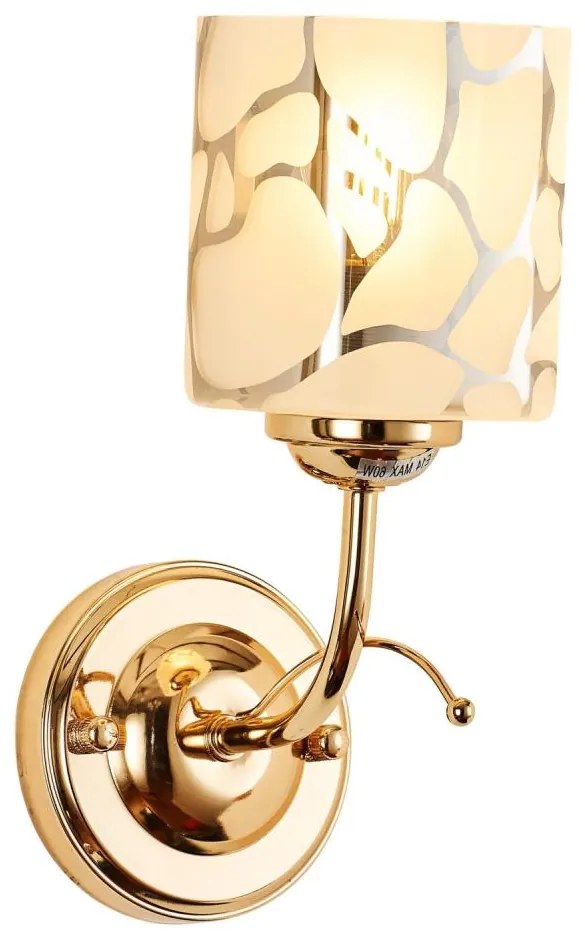 Brilagi - Nástenná lampa MEGAPOLIS 1xE14/60W/230V zlatá