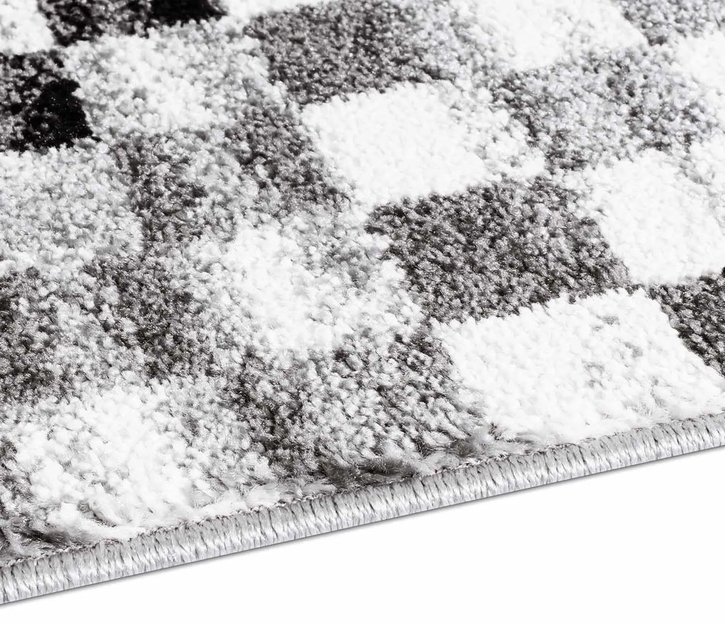 Dekorstudio Moderný koberec MODA SOFT sivý 1141 Rozmer koberca: 80x300cm