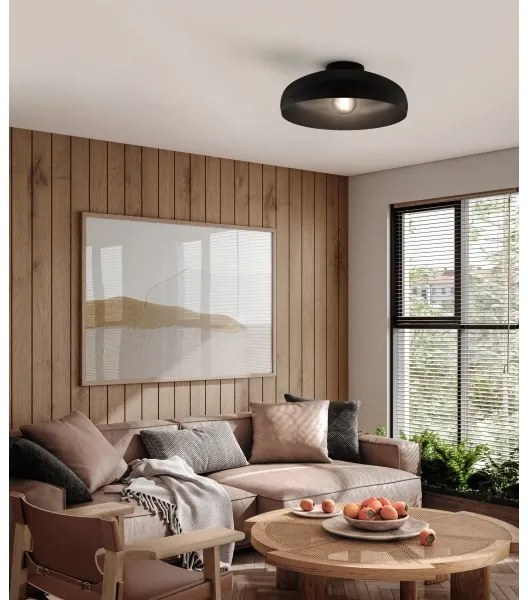 Eglo 43637 - Stropné svietidlo MOGANO 1xE27/60W/230V