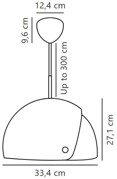 DFTP by Nordlux - Luster na lanku s nastaviteľným tienidlom ALIGN 1xE27/15W/230V