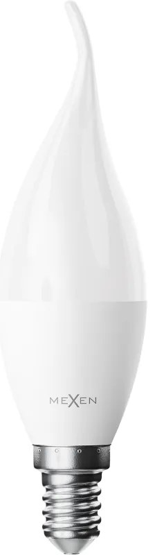 Mexen Nova, LED žiarovka plameň E14, C37, 10W, Teplá - 3000K, 1055 lm - L106-E14-1030-01