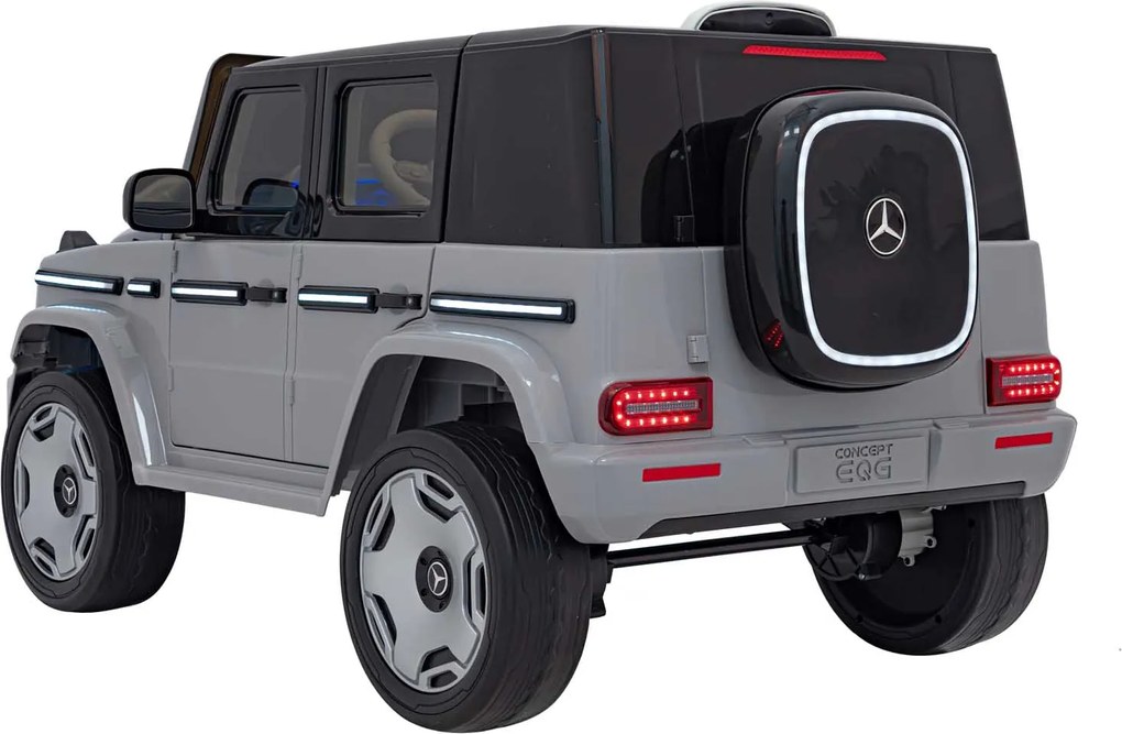 Ramiz Vozidlo Mercedes Benz EQG Strieborná