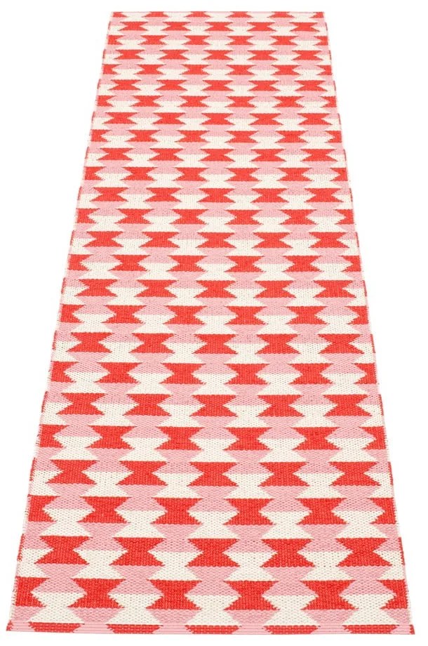 Červený vnútorný a vonkajší behúň 70x250 cm Dana Coral – Pappelina