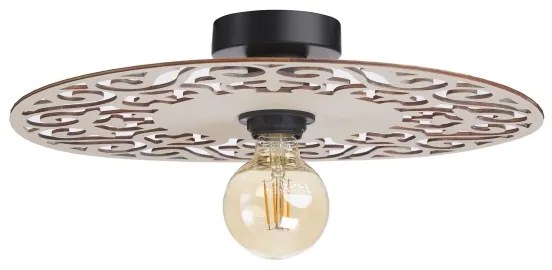 Prisadený luster FALCO 1xE27/60W/230V pr. 40 cm béžová