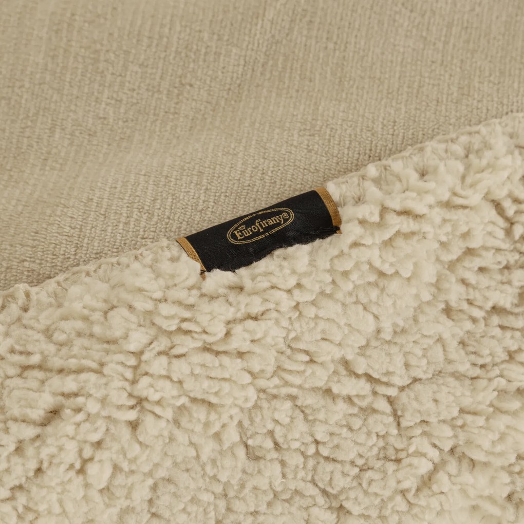 BUKLÉ DEKA TEDY 150X200 CM SVETLOBÉŽOVÁ