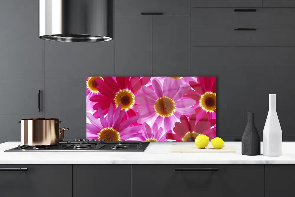 Nástenný panel  Kvety 100x50 cm