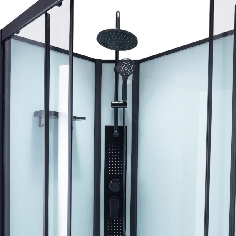 BPS-koupelny Hydromasážny box ALMA-L 120x80 ľavý