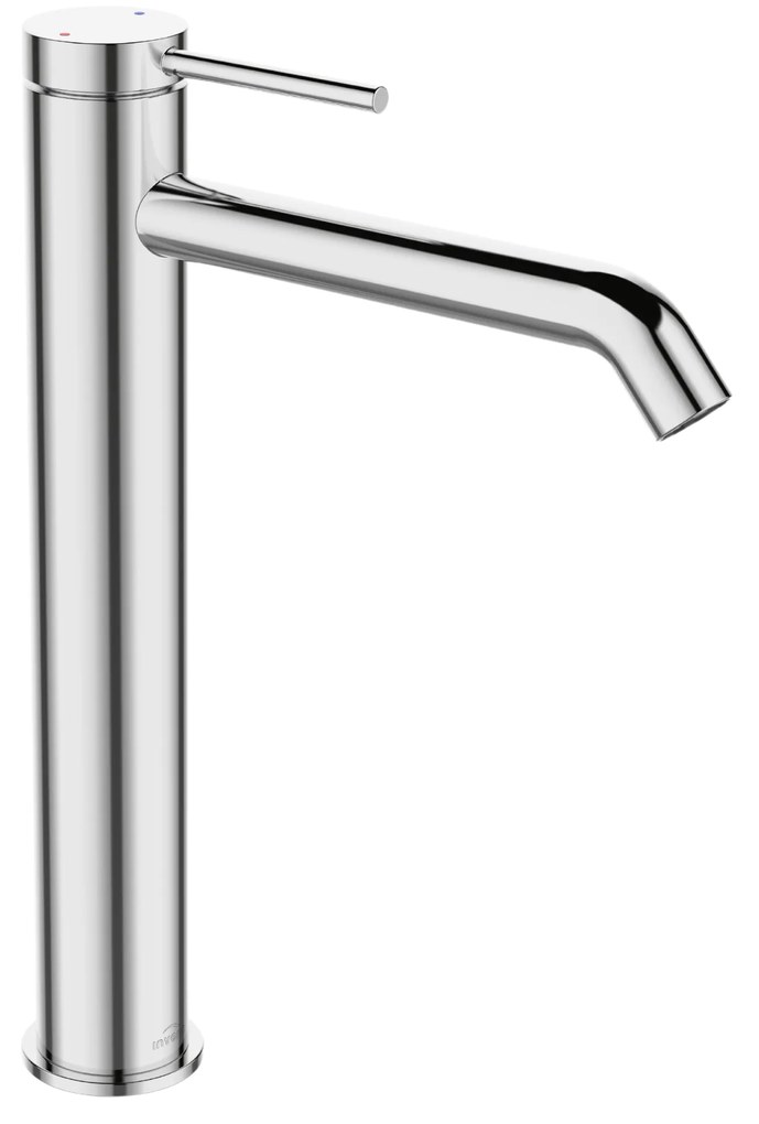 Invena Kalitea, vysoká umývadlová batéria h-278, chrómová, INV-BU-72-W01-V