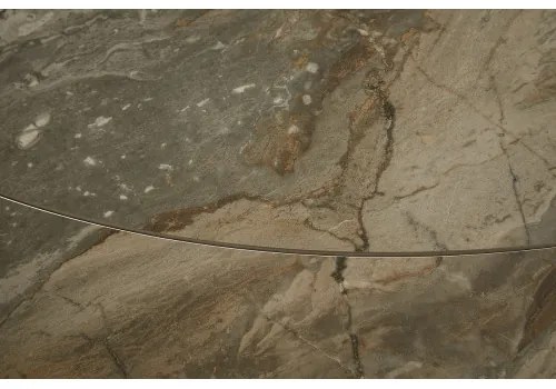 Rozkladací jedálenský stôl 41451 130/190 x 100cm Marble Look Taupe Ceramik - Komfort-nábytok