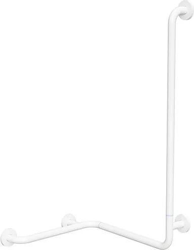 Bemeta Design HELP: Madlo, v tvare L, rohové, pravé, skladané, s krytkou, biela - 301153023